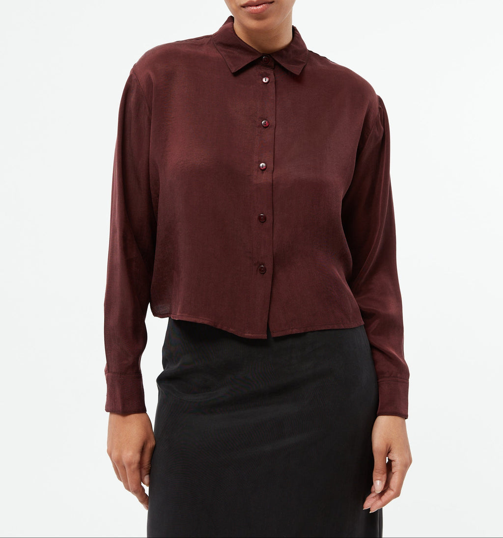 Bluse GBSavannah wine red (tencel)