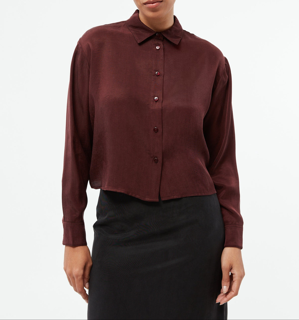 Bluse GBSavannah wine red (tencel)