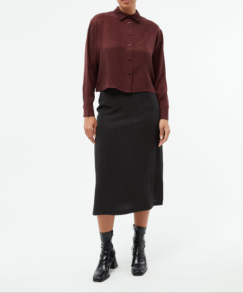 Bluse GBSavannah wine red (tencel)