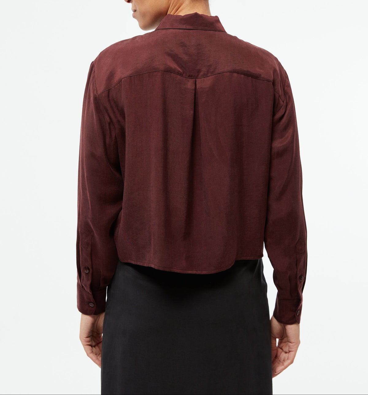 Bluse GBSavannah wine red (tencel)
