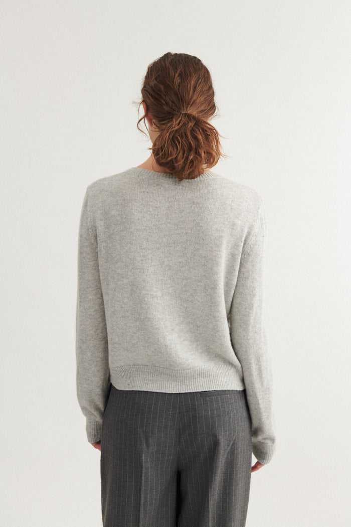 Cady Cardigan light grey mel